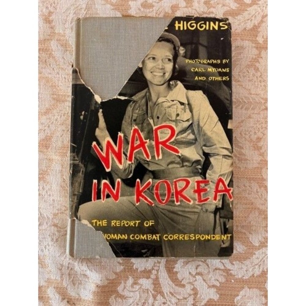 WAR IN KOREA Marguerite Higgins DOUBLEDAY, 1951 Edition VG IN A JACKET